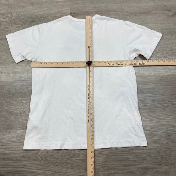 Comme des Garcons Play CDG Heart Embroidered Shirt Women's L - Picture 3 of 11